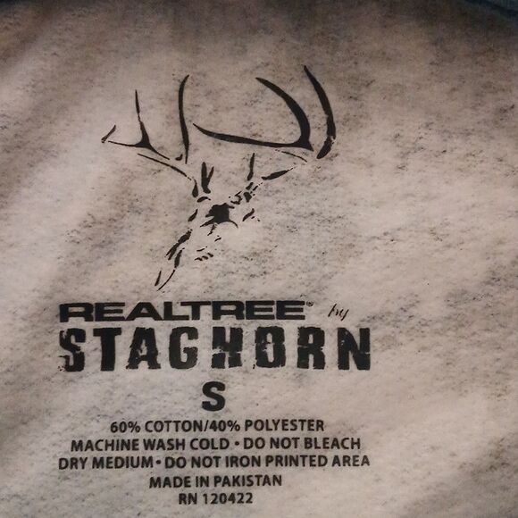 Realtree Edge Blue Stone Outdoor sweatshirt Hoodie Sz S NWT - Picture 7 of 7